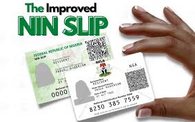 Professional NIN Slip Sample